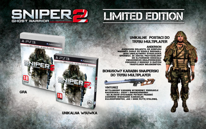 Sniper: Ghost Warrior 2 - Limited Edition w przedsprzedaży w sklepie gram.pl