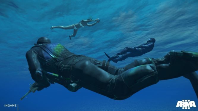 E3 2012: ArmA III pod wodą, nocą i w pojazdach - gameplay nowej gry wojennej Bohemii