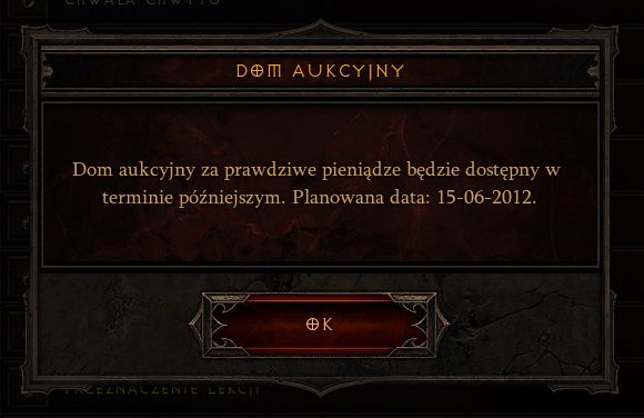 Diablo III - Walutowy Dom Aukcyjny rusza w piątek, poznajcie regulamin