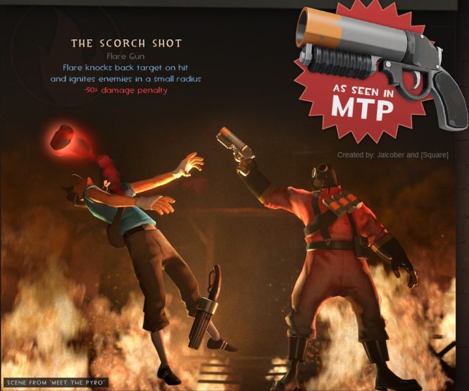 Valve udostępniło nową broń w aktualizacji Pyromania do Team Fortress 2
