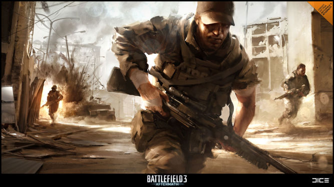 DLC Aftermath do Battlefielda 3 z czterema nowymi mapami i trybem gry