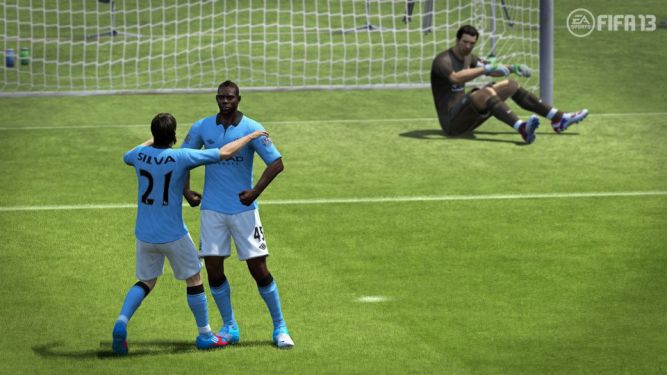 Z bramek strzelonych w FIFA 13 ciesz się jak Mario Balotelli