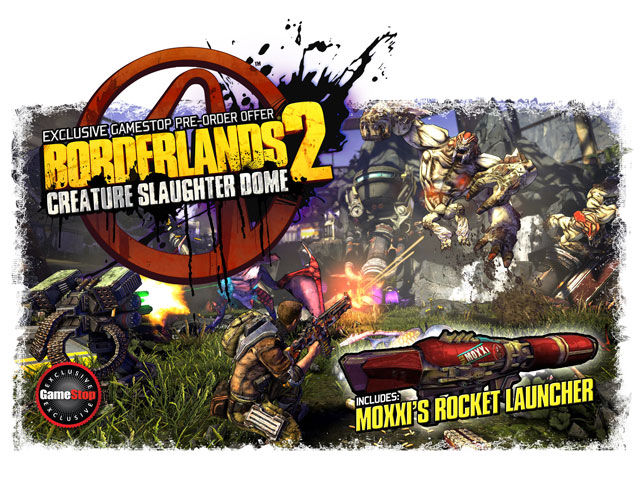 Borderlands 2 z trybem areny Creature Slaughter Dome