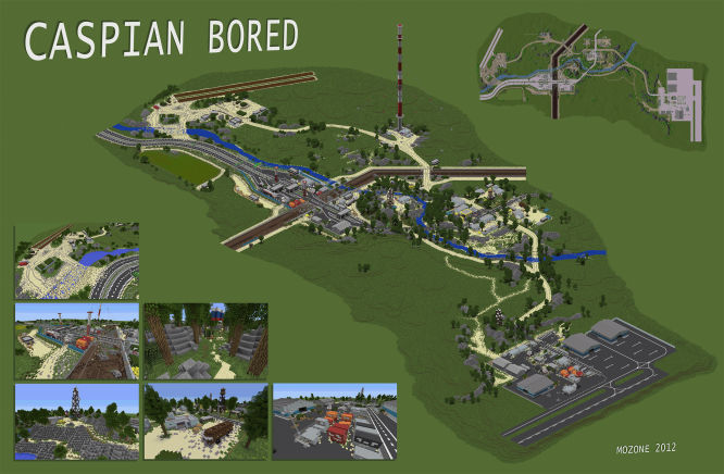 Caspian Border w wersji... Minecraft