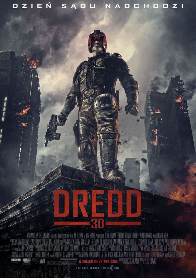 Konkurs na premierę Dredd 3D - zgarnij filmy na DVD