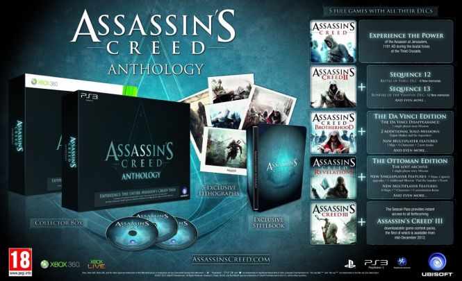 Antologia Assassin's Creed: pięć gier ze wszystkimi DLC w jednym pakiecie dostępne od 30 listopada