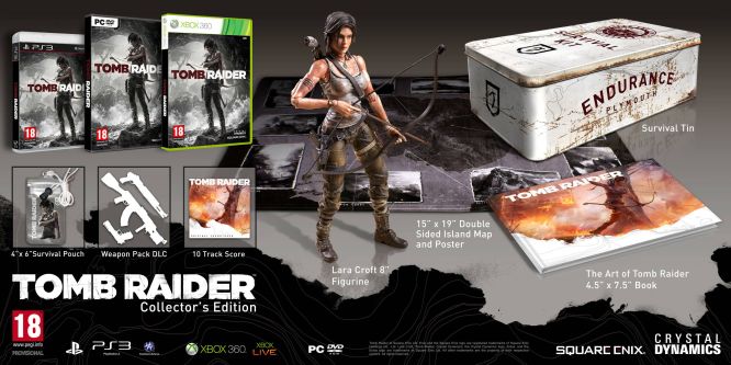 Znamy zawartość edycji kolekcjonerskich gry Tomb Raider
