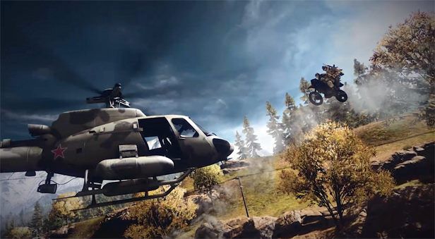 Jednoślady na dynamicznym teaser trailerze Battlefield 3: Decydujące starcie