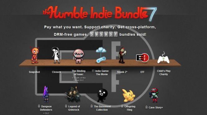 Sprzedaż Humble Indie Bundle 7 zakończona