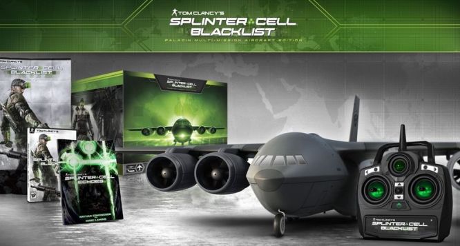 Zdalnie sterowany samolot w kolekcjonerskiej edycji Splinter Cell: Blacklist 
