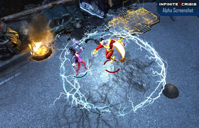 Obejrzyj galerię screenów i artów z Infinite Crisis, nowej gry MOBA od Warnera