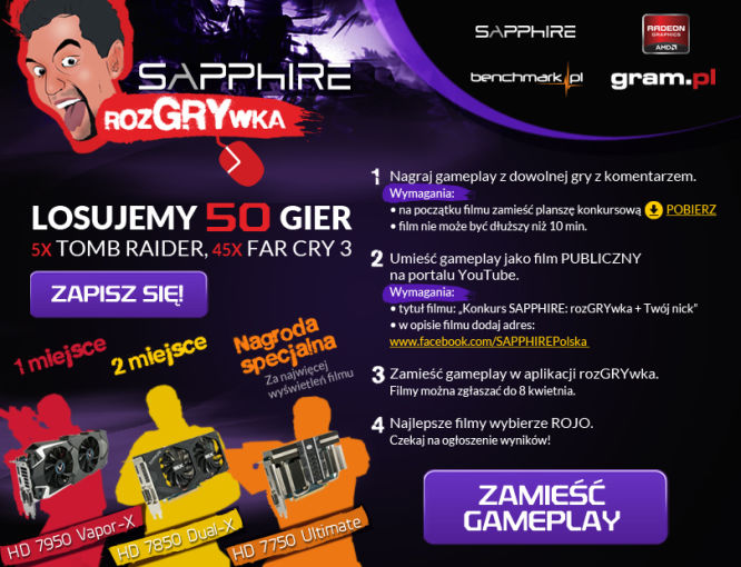 SAPPHIRE: rozGRYwka – półmetek unikalnego konkursu dla fanów gameplayów