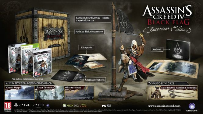 Assassin's Creed IV: Black Flag - Edycja Bukaniera w ofercie sklepu gram.pl!