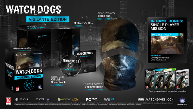 Vigilante Edition, Watch Dogs w listopadzie w kilku edycjach. Zobacz nowy trailer