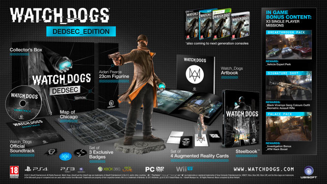 Desdec Edition, Watch Dogs w listopadzie w kilku edycjach. Zobacz nowy trailer