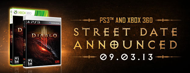 Diablo III zadebiutuje na PS3 i Xboksie 360 3 września