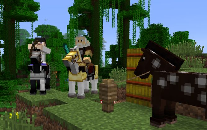 Aktualizacja wprowadzająca konie do Minecrafta już dostępna