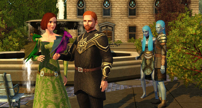 Pecetowa wersja cyfrowa The Sims 3: Dolina Smoków w przedsprzedaży w sklepie gram.pl