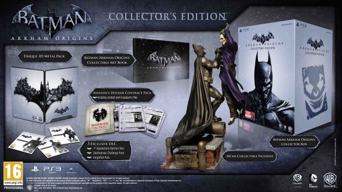 Figurka z Batmanem i Jokerem elementem kolekcjonerskiej edycji Batman: Arkham Origins