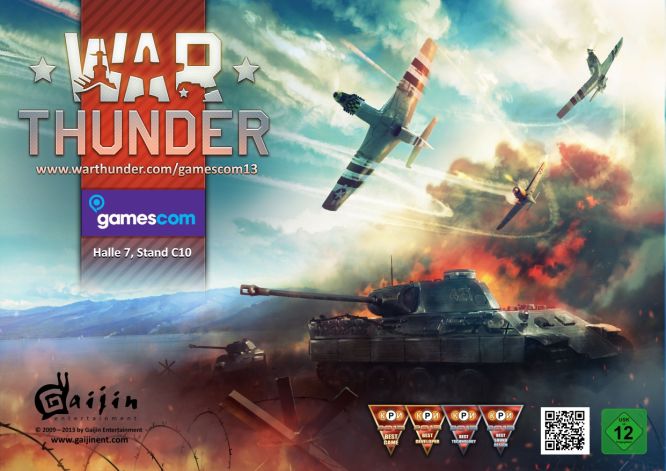 gamescom 2013: Pierwszy pokaz War Thunder na PlayStation 4