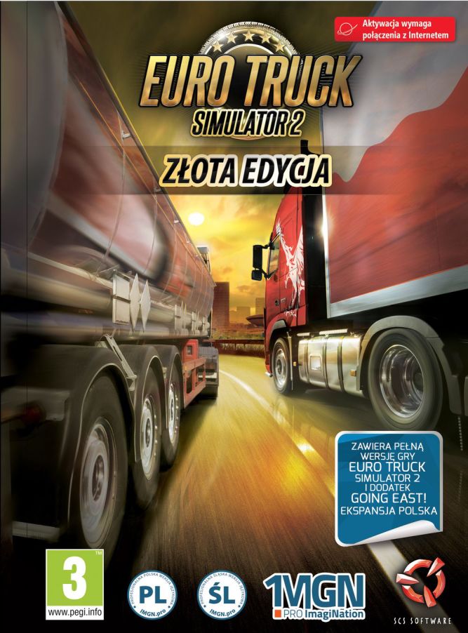 Euro Truck Simulator 2 ukaże się w złotej edycji