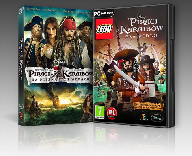 Promocja urodzinowa w sklepie gram.pl! Gra Lego Piraci z Karaibów + film DVD Piraci z Karaibów: Na nieznanych wodach w cenie 59,99 zł!