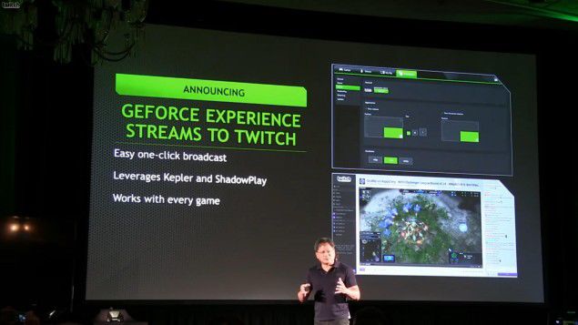 Nvidia ogłasza - GeForce Experience obsłuży Twitcha