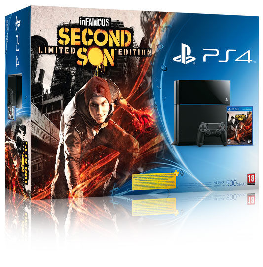 PlayStation 4 dostanie zestaw z inFamous: Second Son