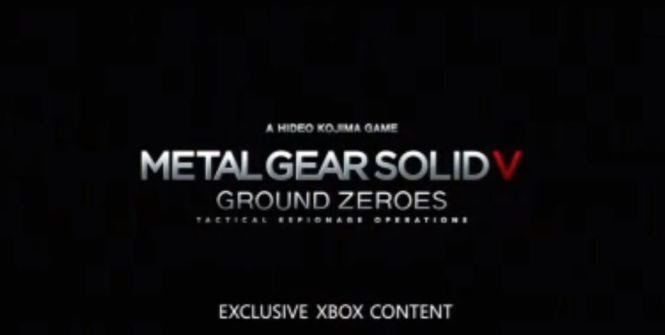 Xbox One także dostanie w Metal Gear Solid V: Ground Zeroes coś tylko dla siebie