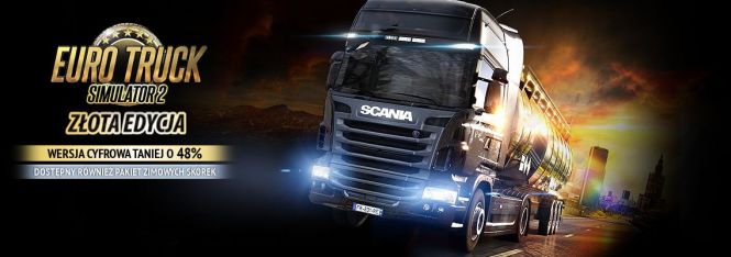 Premiera zestawu zimowych skórek do Euro Truck Simulator 2! Złota Edycja gry w promocyjnej cenie!