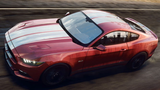 Wesołych Świąt wszystkim kierowcom w Need for Speed: Rivals z Fordem Mustangiem 2015