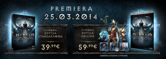 Diablo III: Reaper of Souls - data premiery, edycja kolekcjonerska, cena
