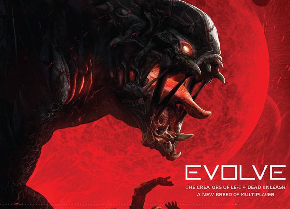 Gra z okładki GameInformera to Evolve, tytuł twórców Left 4 Dead i Counter-Strike