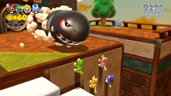 Super Mario 3D World pozbawiony gry przez Sieć dla wspierania idei kanapowego co-opa