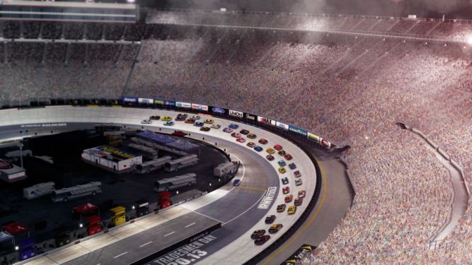 NASCAR '14 - screeny, trailer z kierowcą z okładki, data premiery