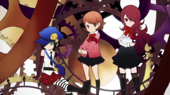 Trailery z Yukiko i Shinji w Persona Q: Shadow of the Labirynth