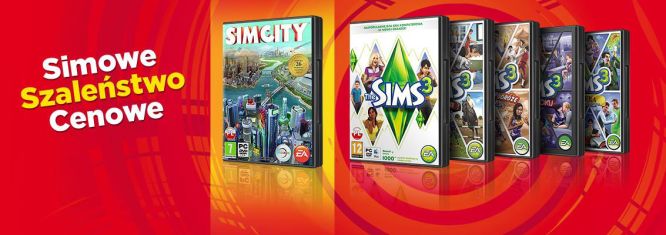 Promocja w sklepie gram.pl! The Sims 3 z dodatkami i SimCity taniej! Do każdego zamówienia podkładka Gecko gratis! 