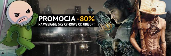 Gry Ubisoftu w promocyjnych cenach w sklepie gram.pl! Wersje cyfrowe taniej o 80 procent!