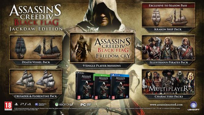 Assassin's Creed IV: Black Flag - Jackdaw Edition dostępne od 28 marca