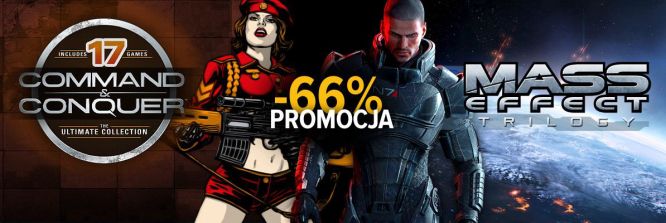 Weekendowa promocja w sklepie gram.pl pod znakiem serii Mass Effect i Command & Conquer!