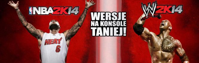 Sportowa promocja w sklepie gram.pl! NBA 2K14 i WWE 2K14 taniej w sklepie gram.pl!