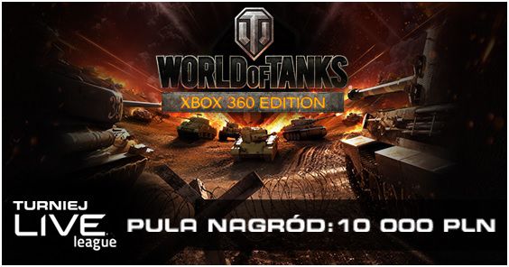 Wygraj 10 000 zł w turnieju LiveLeague World of Tanks: Xbox 360 Edition by ESL