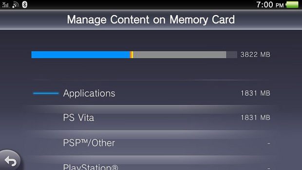 Aktualizacja firmware'u PS Vita pozwoli zarządzać zawartością na karcie pamięci