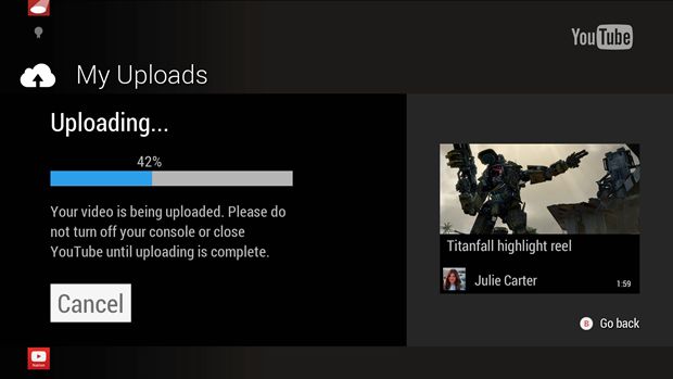 Xbox One: Od jutra można ładować nagrania na YouTube