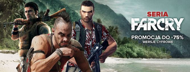 Środy z Ubisoftem w sklepie gram.pl! Wersje cyfrowe gier z serii Far Cry taniej nawet o 75 procent!