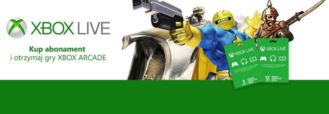 Bądź szybki i dostań więcej – kup abonament Xbox Live Gold i otrzymaj gry Xbox Live Arcade 