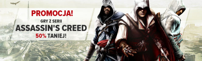 Środy z Ubisoftem w sklepie gram.pl - gry z serii Assassin's Creed taniej o 50 procent!