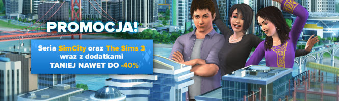 Promocja w sklepie gram.pl! The Sims 3, SimCity i dodatki taniej o 40 procent!