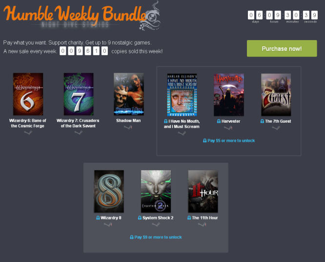 Humble Weekly Bundle: Night Dave Studios - zapłać ile chcesz, zgarnij gry i wspomóż akcję charytatywną