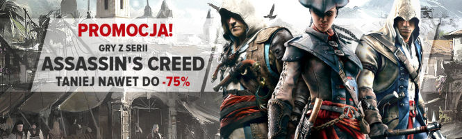 Środy z Ubisoftem w sklepie gram.pl - gry z serii Assassin's Creed taniej nawet o 75 procent